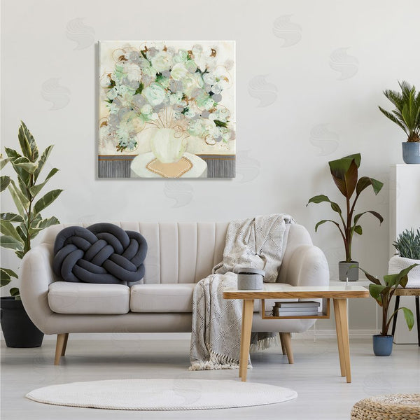 Stupell Industries Ruth Fromstein | Whimsical Abstract Floral Arrangement Playful Flower Still Life Wall Art