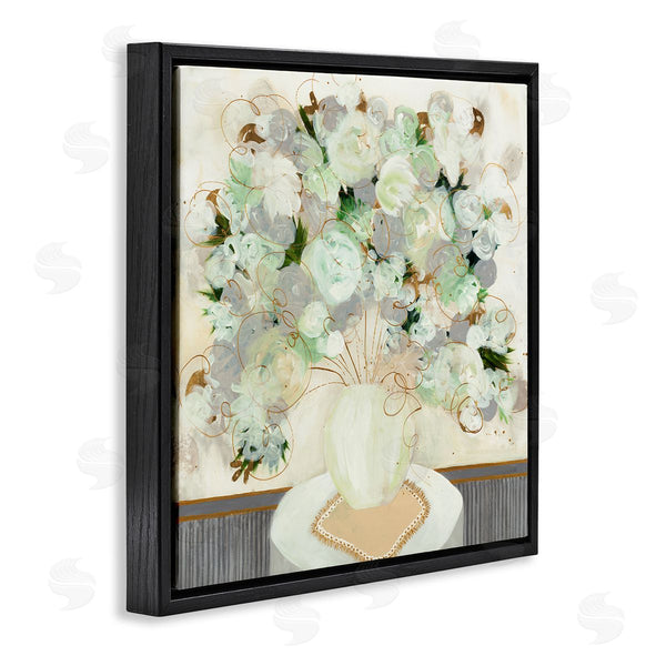 Stupell Industries Ruth Fromstein | Whimsical Abstract Floral Arrangement Playful Flower Still Life Wall Art