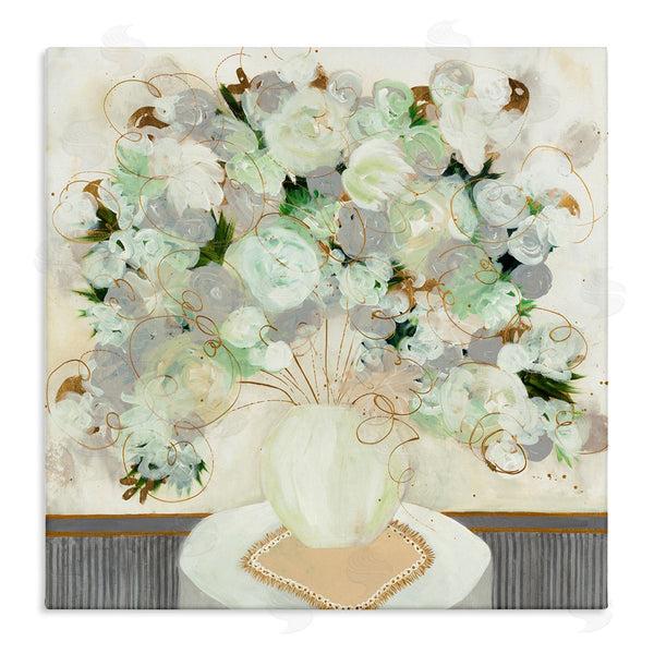stupell industries Ruth Fromstein | Whimsical Abstract Floral Arrangement Playful Flower Still Life Wall Art