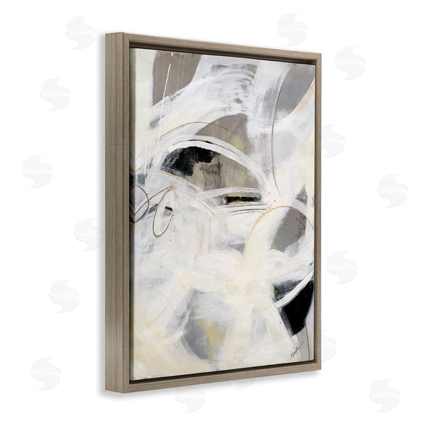 Stupell Industries Ruth Fromstein | White Abstract Expression Wall Art