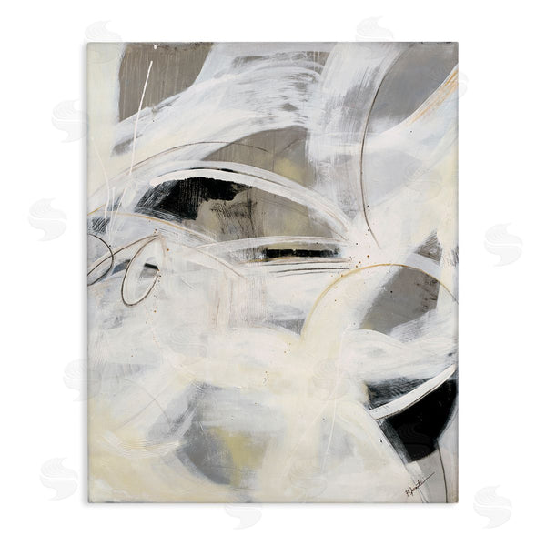 stupell industries Ruth Fromstein | White Abstract Expression Wall Art