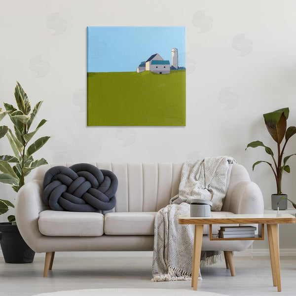 Stupell Industries Ruth LaGue | Farmland Silo In Distance Wall Art