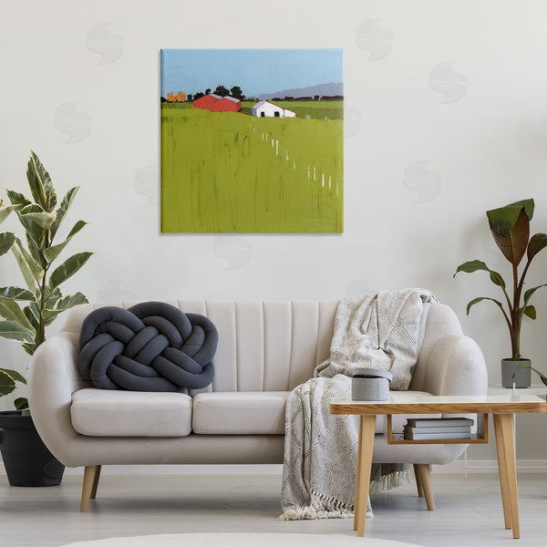Stupell Industries Ruth LaGue | Pastoral Fence Line Wall Art