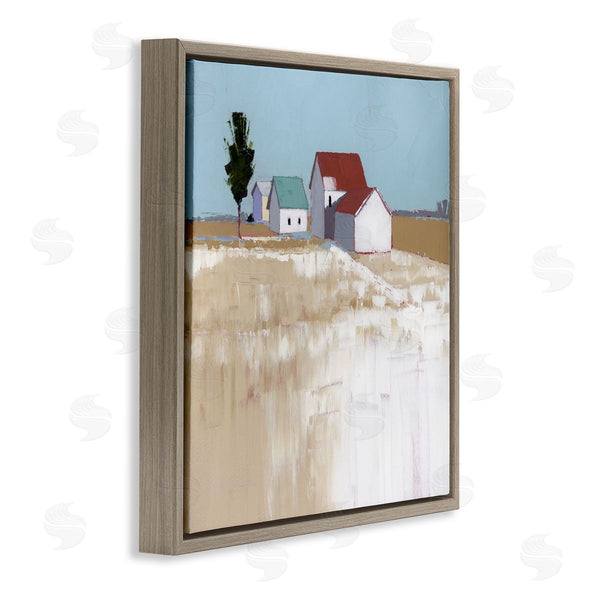 Stupell Industries Ruth LaGue | Snow On The Roof Farmhouse Wall Art