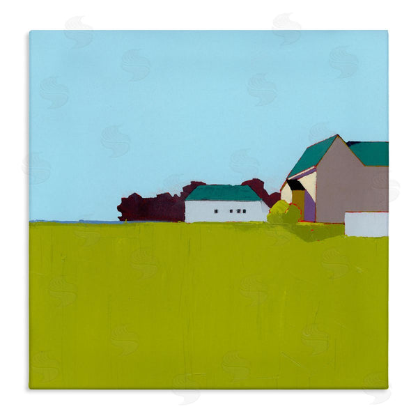 stupell industries Ruth LaGue | Spring Morning Farm Land Wall Art