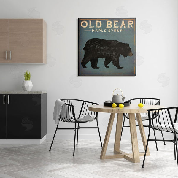 Stupell Industries Ryan Fowler | Vintage Bear Maple Syrup Wall Art