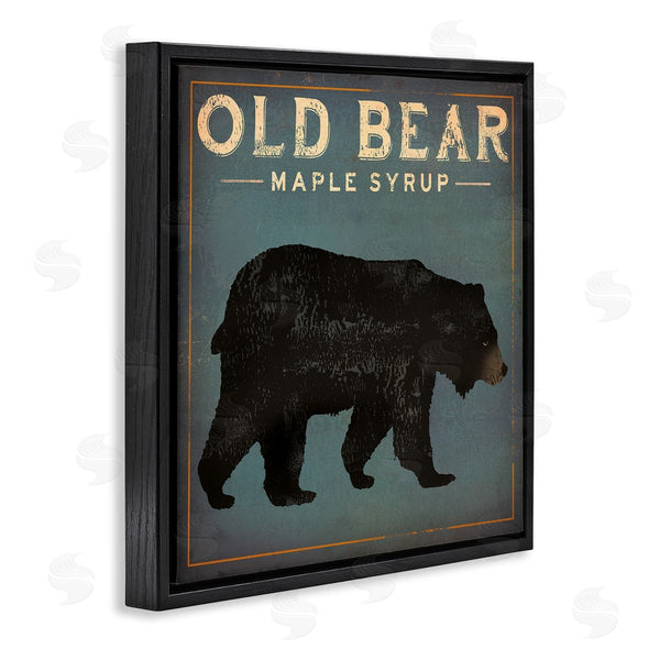 Stupell Industries Ryan Fowler | Vintage Bear Maple Syrup Wall Art