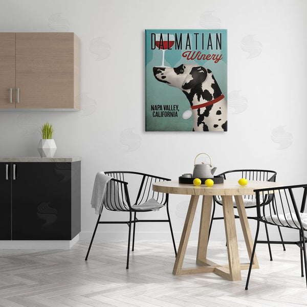 Stupell Industries Ryan Fowler | Vintage Dalmatian Winery Wall Art