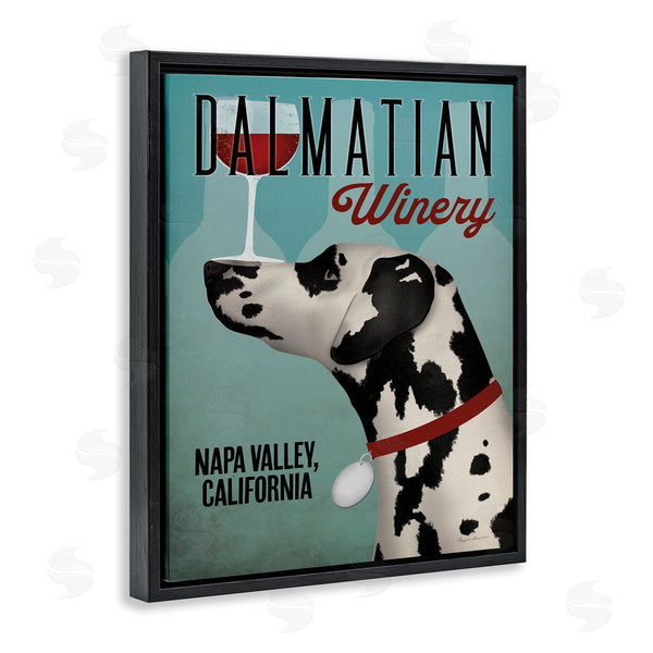 Stupell Industries Ryan Fowler | Vintage Dalmatian Winery Wall Art