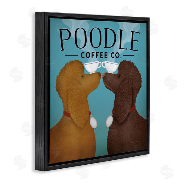 Stupell Industries Ryan Fowler | Vintage Poodle Coffee Co Wall Art