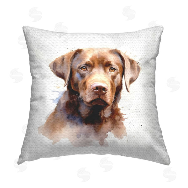 Stupell Industries Ryley Gray | Modern Pet Labrador Portrait Printed Throw Pillow