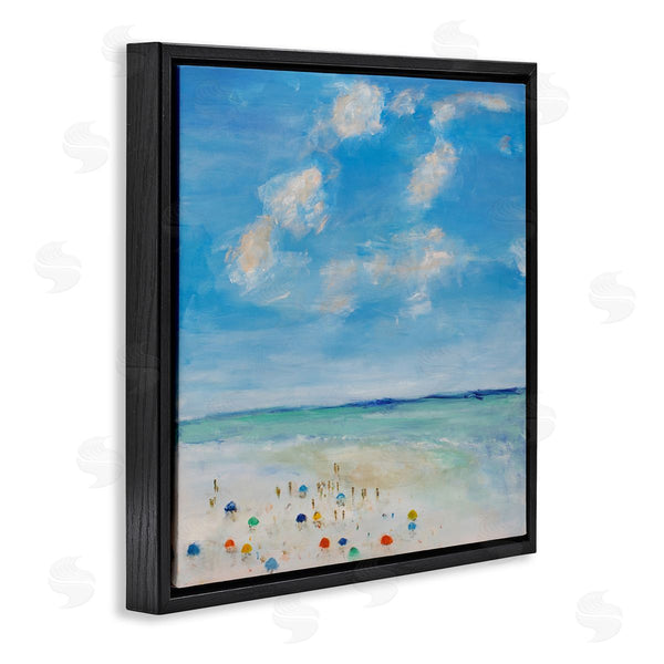 Stupell Industries S.H. Kahn | Finding Summer Beachgoers