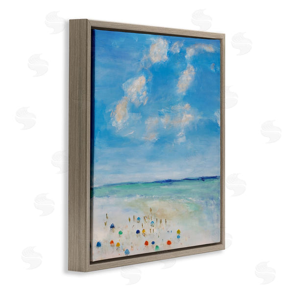 Stupell Industries S.H. Kahn | Finding Summer Beachgoers