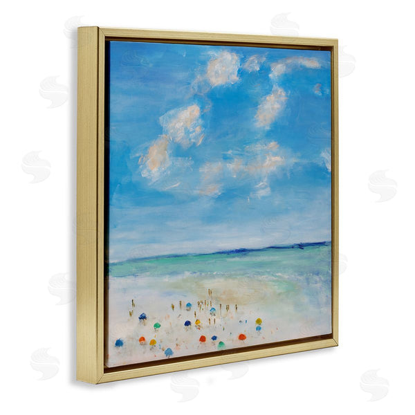 Stupell Industries S.H. Kahn | Finding Summer Beachgoers