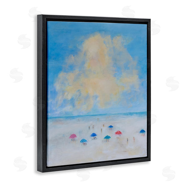 Stupell Industries S.H. Kahn | Here Comes Sun Beach View