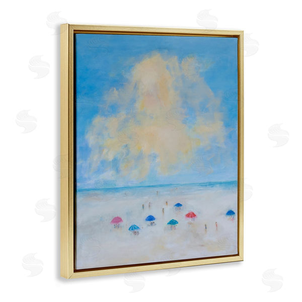 Stupell Industries S.H. Kahn | Here Comes Sun Beach View