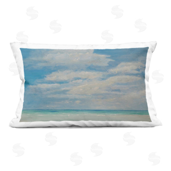 stupell industries S.H. Kahn | On A Day Like This Clouds Printed Throw Pillow