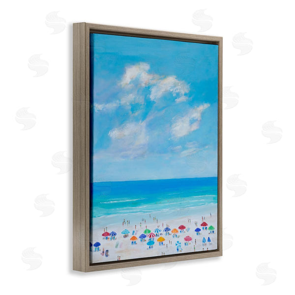 Stupell Industries S.H. Kahn | Summer Breeze Over Beach