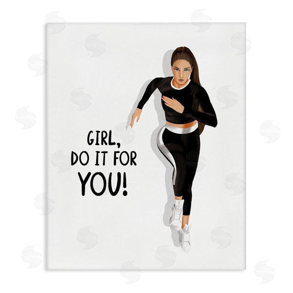 stupell industries Saba Rauf | Do It For You Girl Wall Art