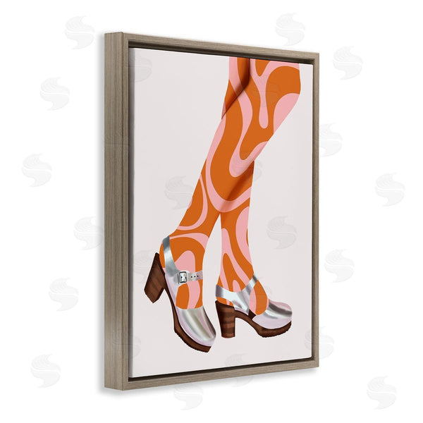 Stupell Industries Saba Rauf | Groovy Fashion Legs Wall Art