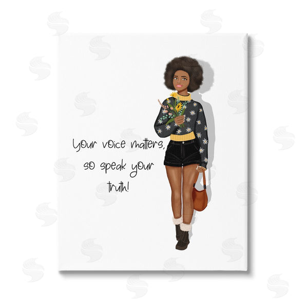 stupell industries Saba Rauf | Speak Your Truth Phrase Wall Art