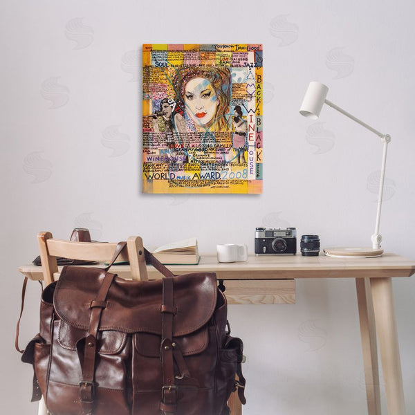 Stupell Industries Sabin | Amy Winehouse Collage Wall Art