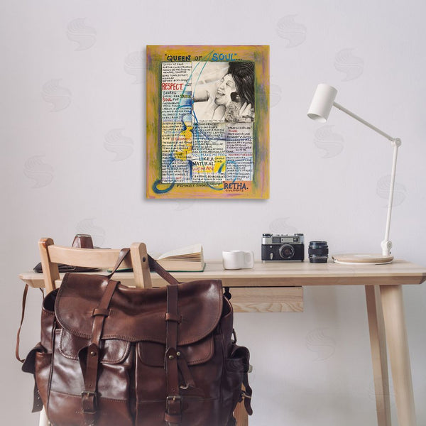 Stupell Industries Sabin | Aretha Franklin Collage Wall Art