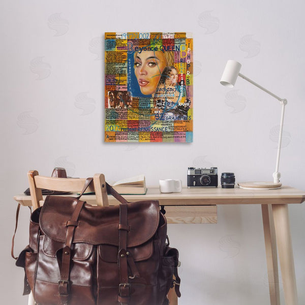 Stupell Industries Sabin | Beyonce Musician Collage Wall Art