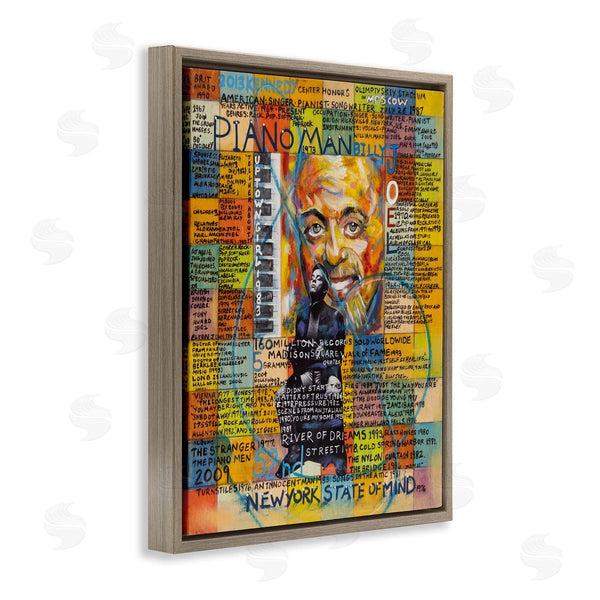 Stupell Industries Sabin | Billy Joel Collage Wall Art