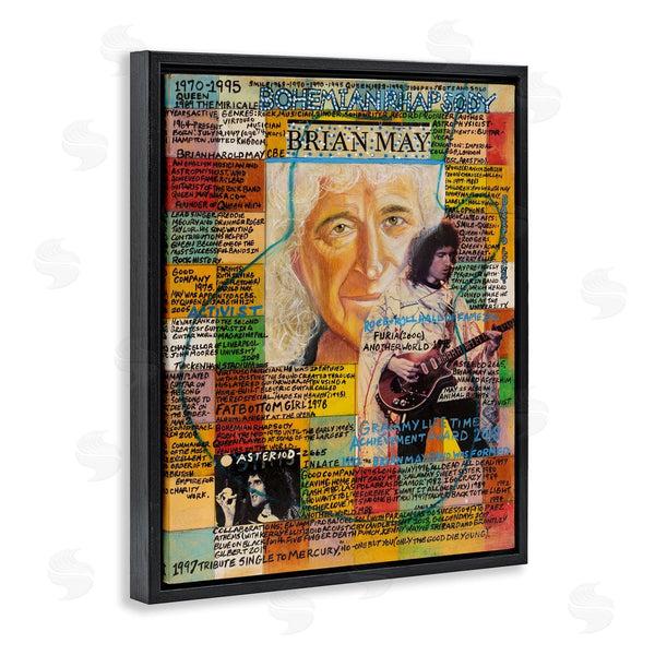 Stupell Industries Sabin | Brian May Collage Wall Art