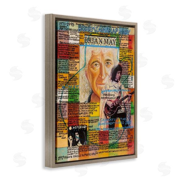 Stupell Industries Sabin | Brian May Collage Wall Art