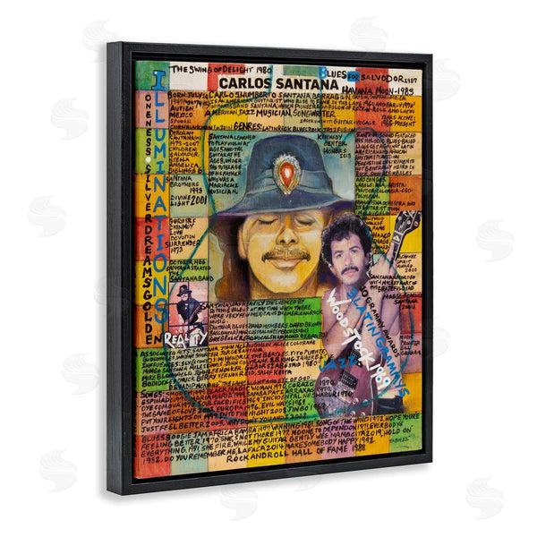 Stupell Industries Sabin | Carlos Santana Collage Wall Art