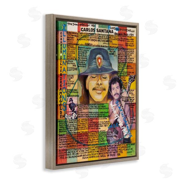 Stupell Industries Sabin | Carlos Santana Collage Wall Art