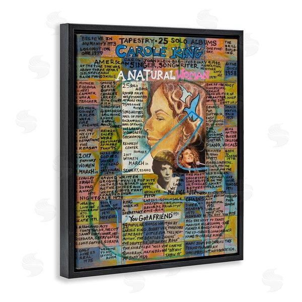 Stupell Industries Sabin | Carole King Collage Wall Art