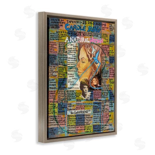 Stupell Industries Sabin | Carole King Collage Wall Art