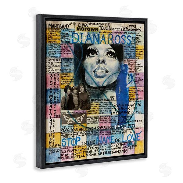 Stupell Industries Sabin | Diana Ross Collage Wall Art