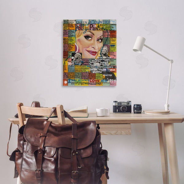 Stupell Industries Sabin | Dolly Parton Collage Wall Art