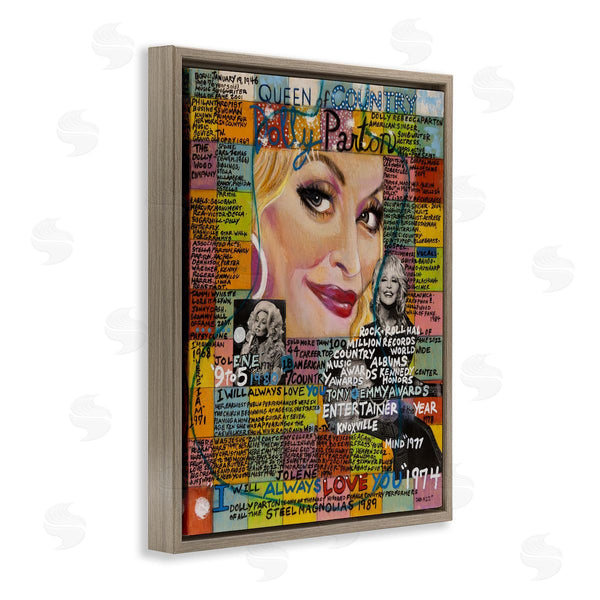 Stupell Industries Sabin | Dolly Parton Collage Wall Art