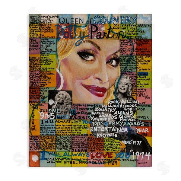 stupell industries Sabin | Dolly Parton Collage Wall Art