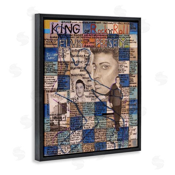 Stupell Industries Sabin | Elvis Presley Collage Wall Art