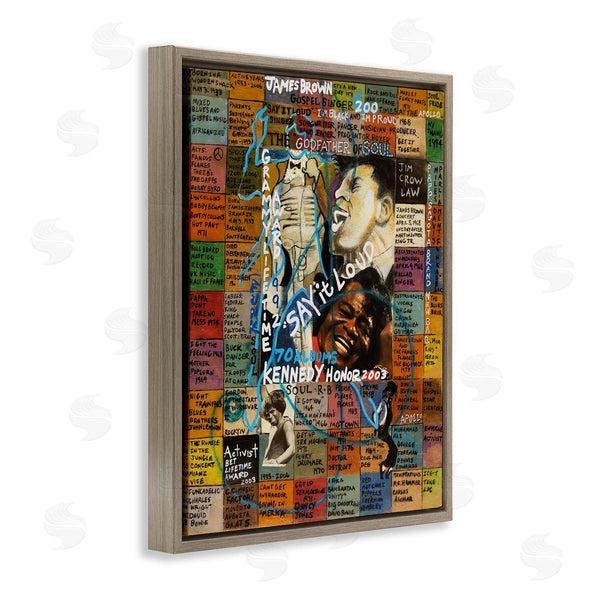 Stupell Industries Sabin | James Brown Collage Wall Art