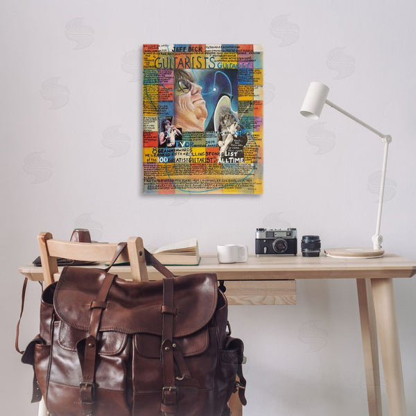 Stupell Industries Sabin | Jeff Beck Collage Wall Art