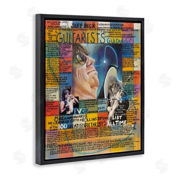 Stupell Industries Sabin | Jeff Beck Collage Wall Art