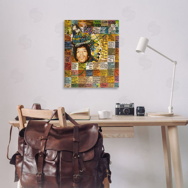 Stupell Industries Sabin | Jimi Hendrix Collage Wall Art