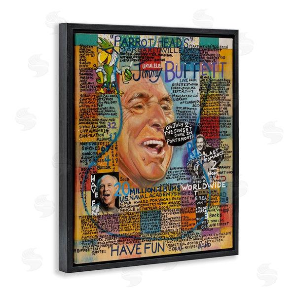 Stupell Industries Sabin | Jimmy Buffet Collage Wall Art