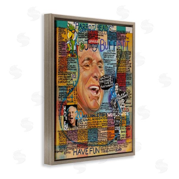Stupell Industries Sabin | Jimmy Buffet Collage Wall Art