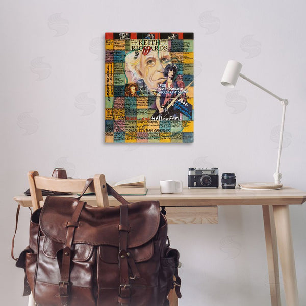 Stupell Industries Sabin | Keith Richards Collage Wall Art