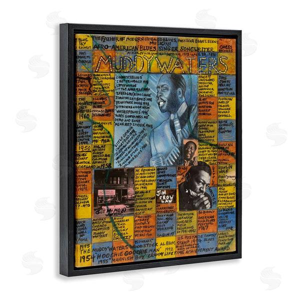 Stupell Industries Sabin | Muddy Waters Collage Wall Art