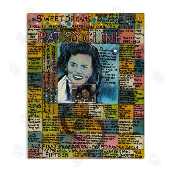 stupell industries Sabin | Patsy Cline Collage Wall Art