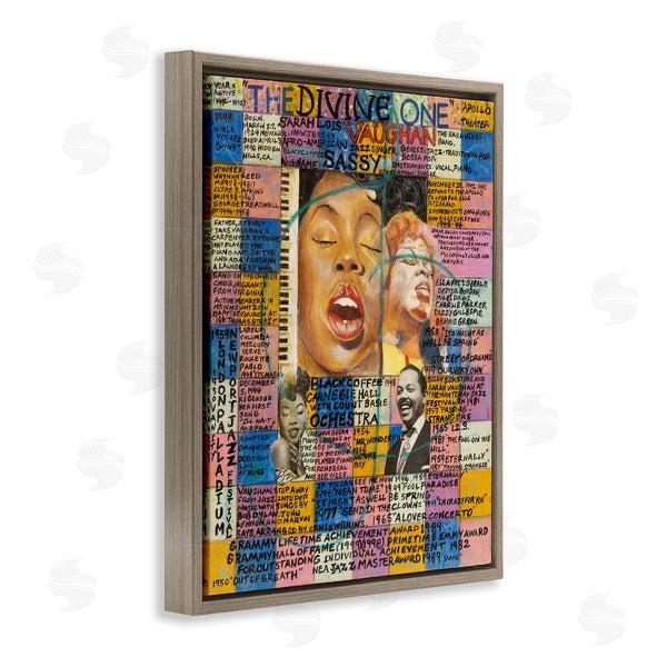 Stupell Industries Sabin | Sarah Lois Vaughan Collage Wall Art